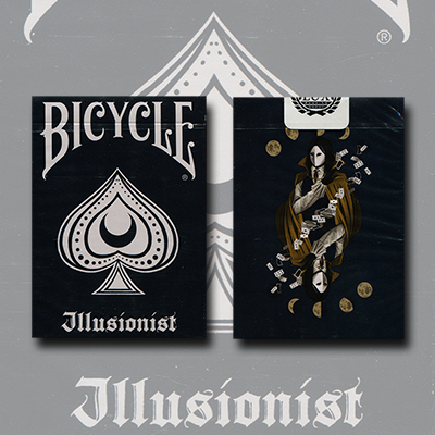 (image for) Illusionist Deck - Dark - Limited - Bicycle - LUX Playing Cards